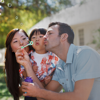 Family success story photo